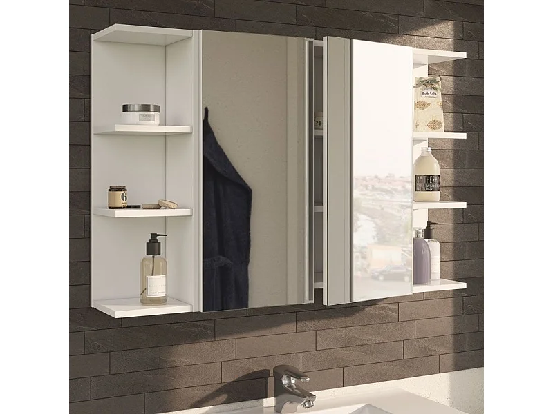 Módulo de baño Rinconero Blanco brillo