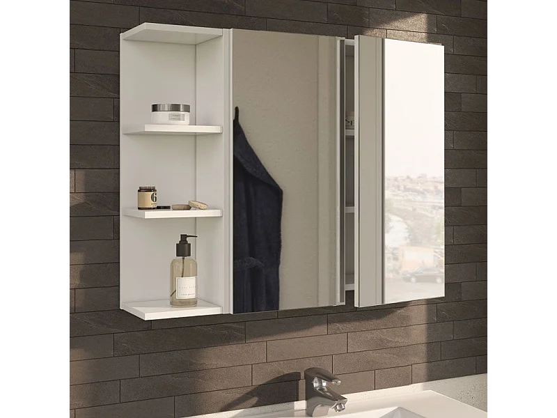 Módulo de baño Rinconero Blanco brillo