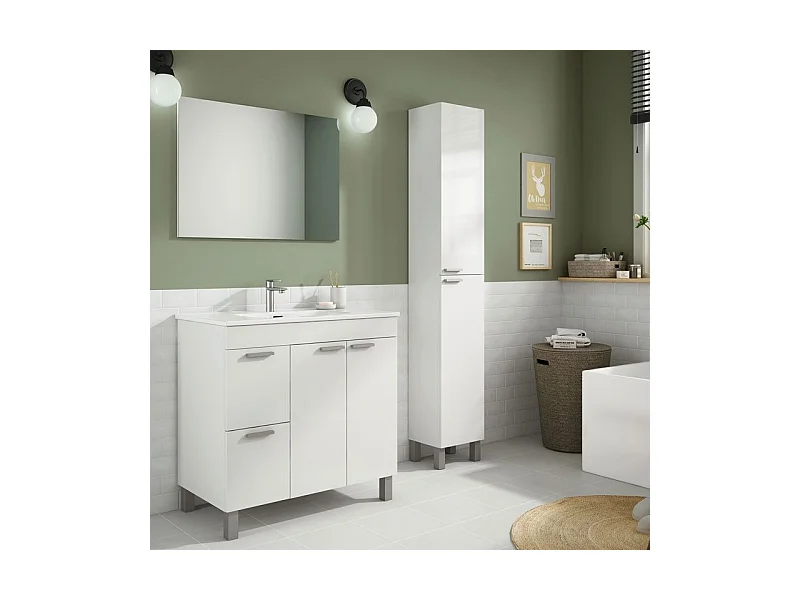 Columna de baño 2 puertas Al182 cm