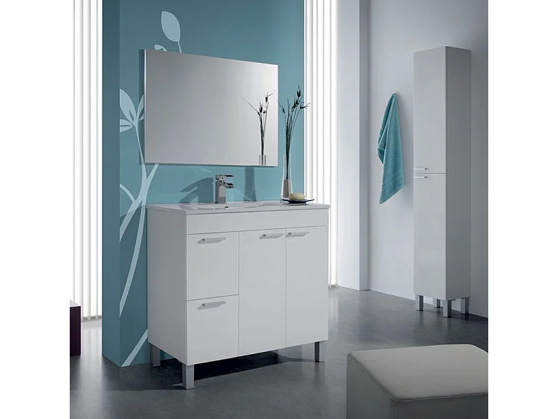 Colonne salle de bain 2 portes H182 cm