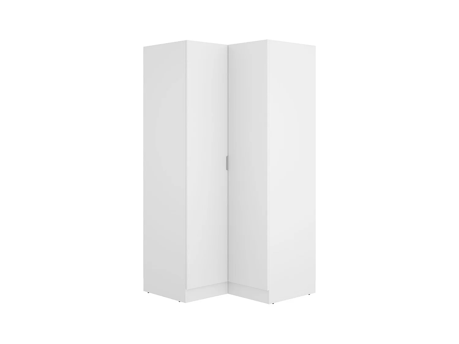 Armario esquinero Essen 2 puertas blanco 184,2x92,5x90,5 cm
