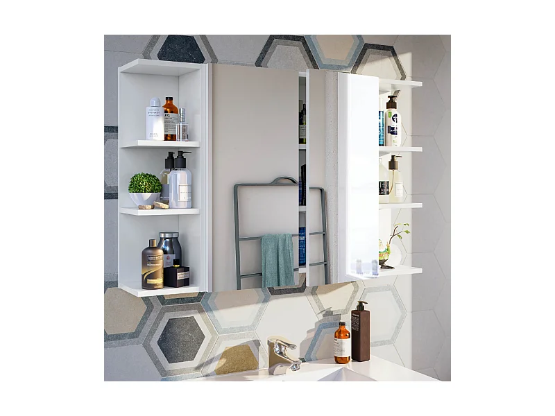 Módulo camerino de 2 puertas con espejo