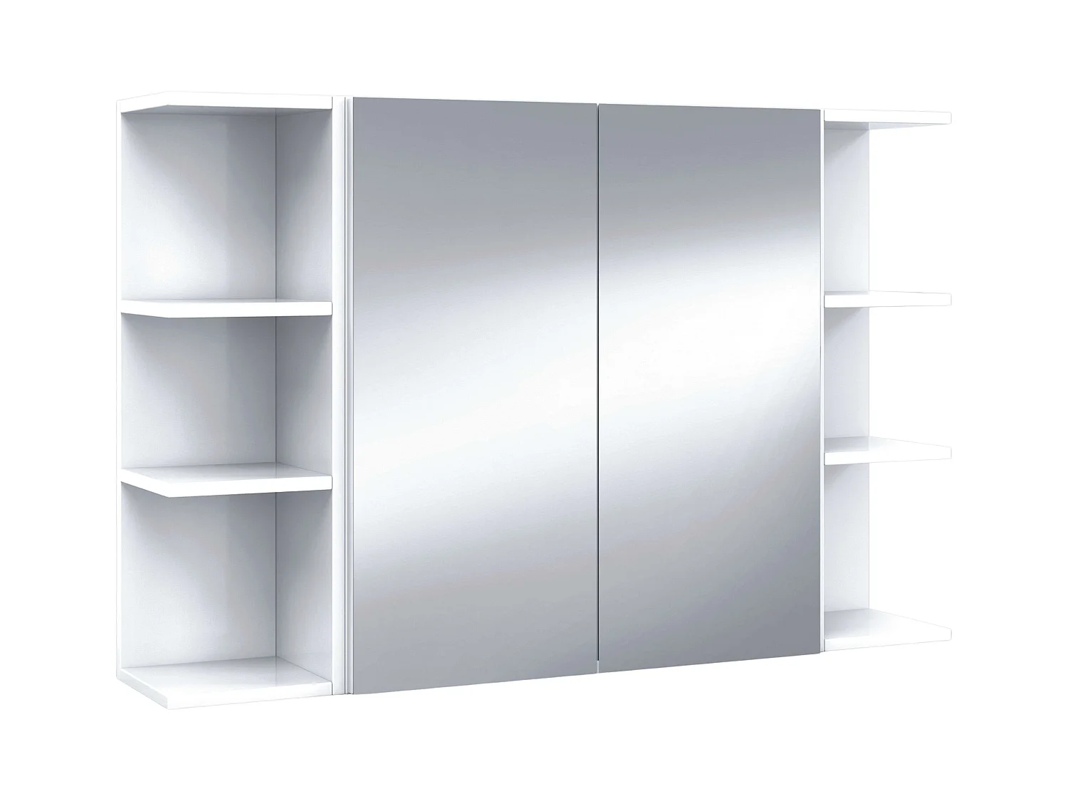 Módulo camerino de 2 puertas con espejo