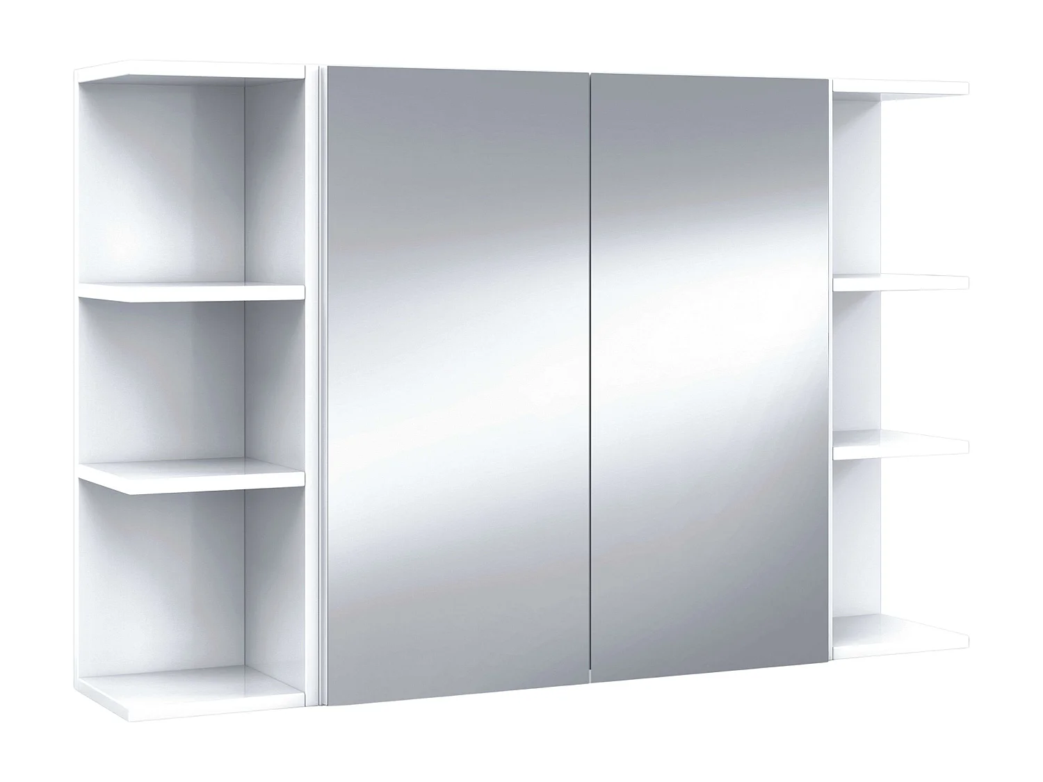 Módulo camerino de 2 puertas con espejo