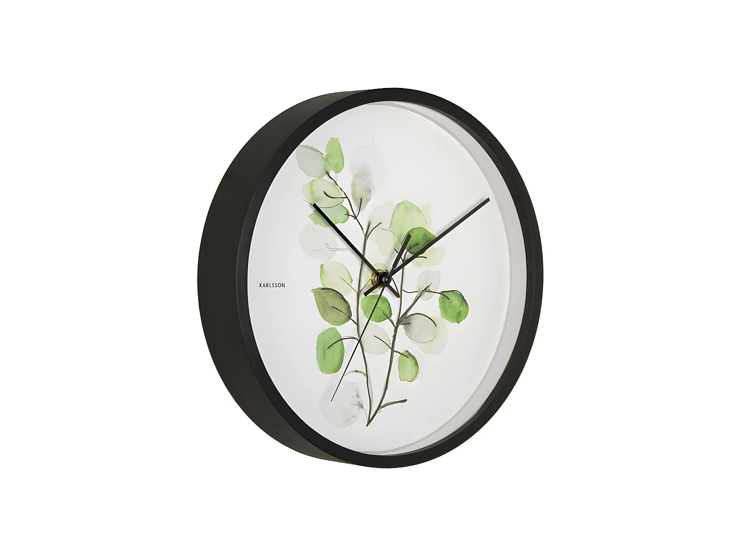 Horloge murale ronde Botanique - Ø 26 cm - PRESENT TIME