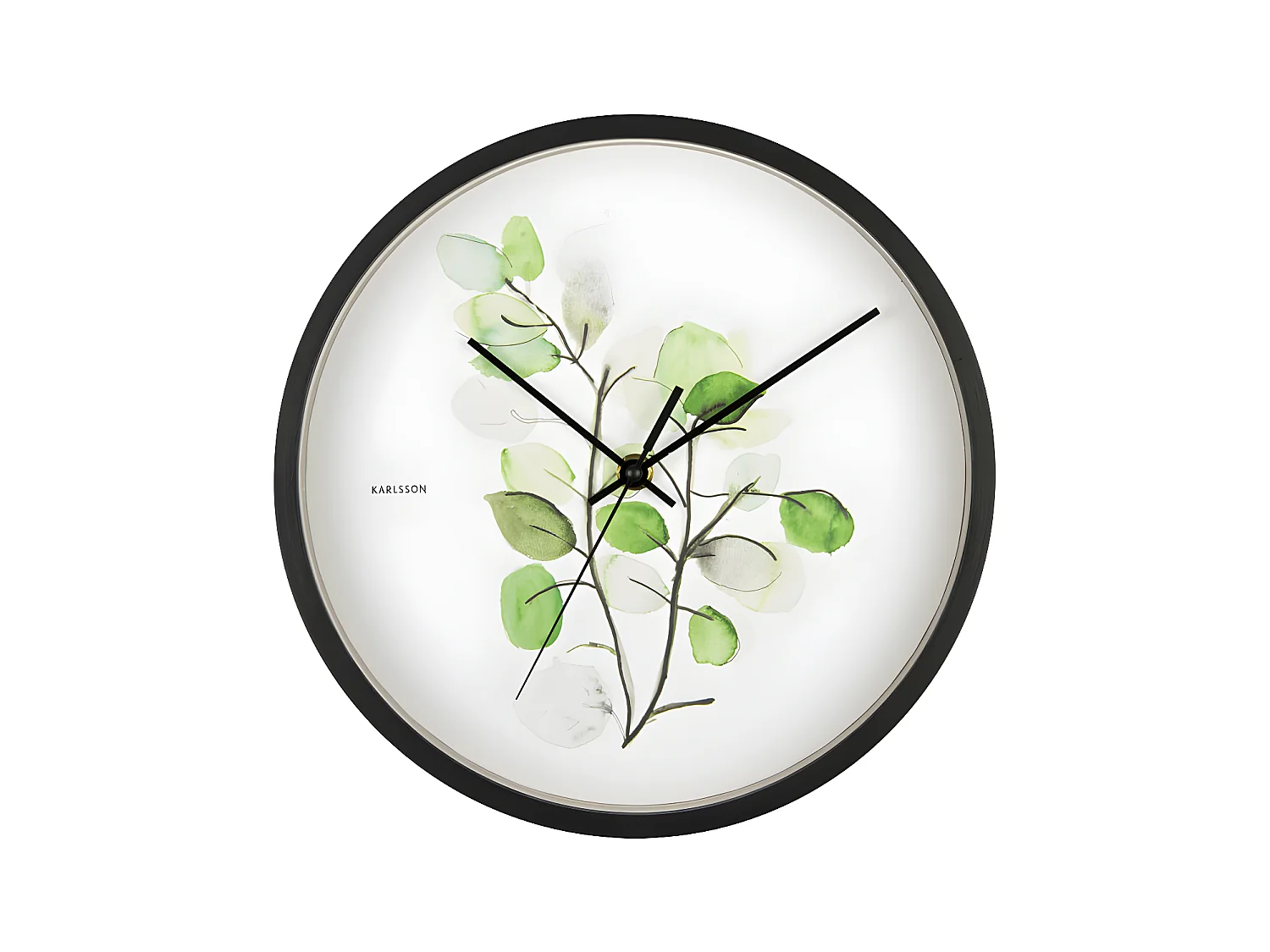 Horloge murale ronde Botanique - Ø 26 cm - PRESENT TIME