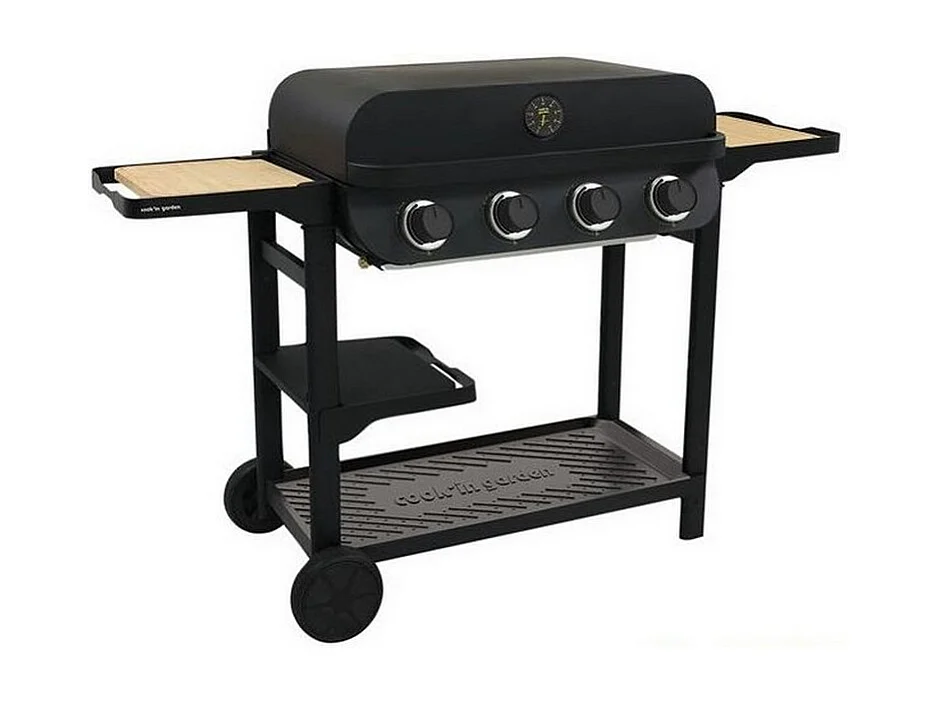 Barbecue gaz FLAVO 76 SC sur chariot - COOK'IN GARDEN