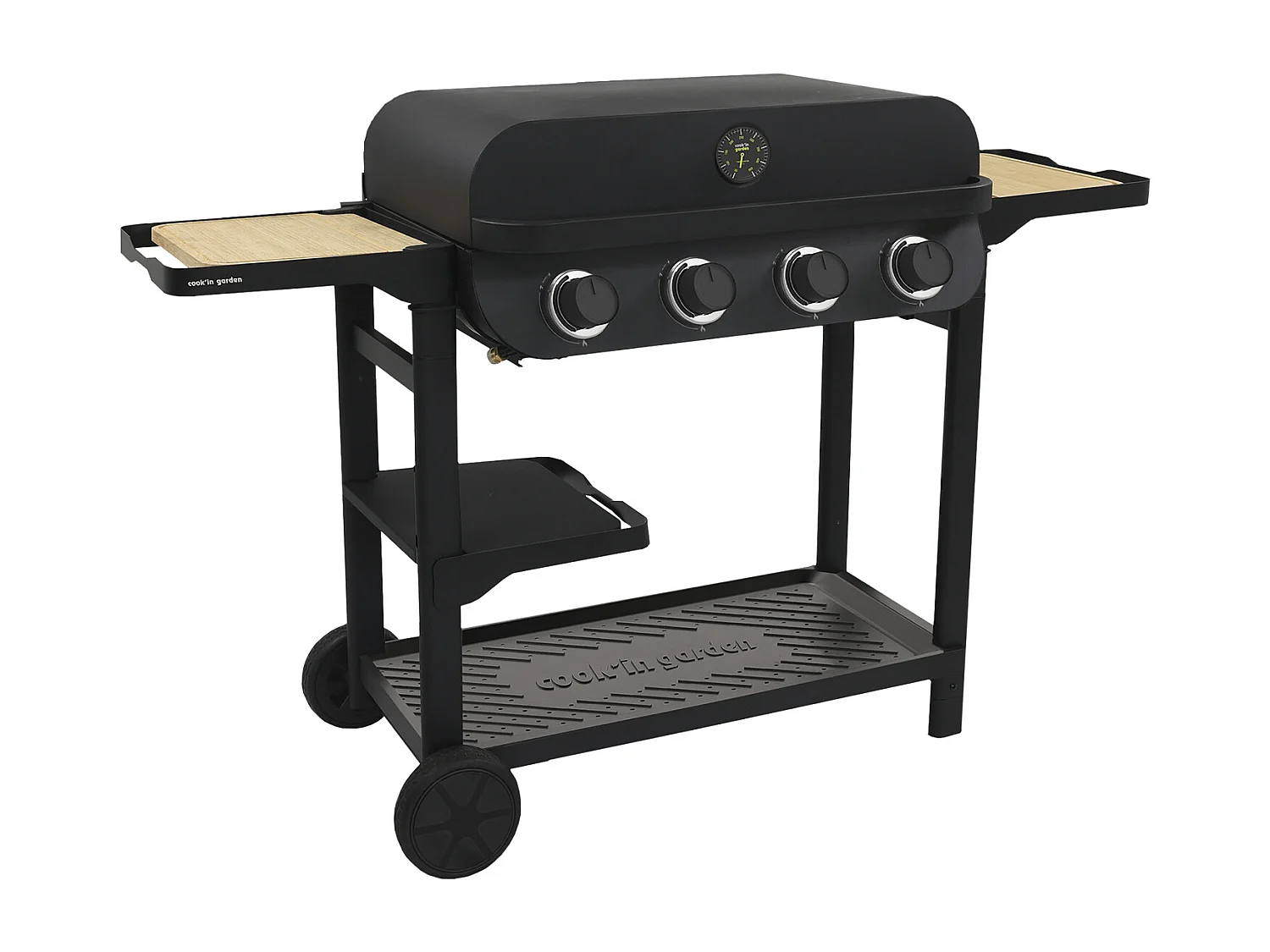 Barbecue gaz FLAVO 76 SC sur chariot - COOK'IN GARDEN