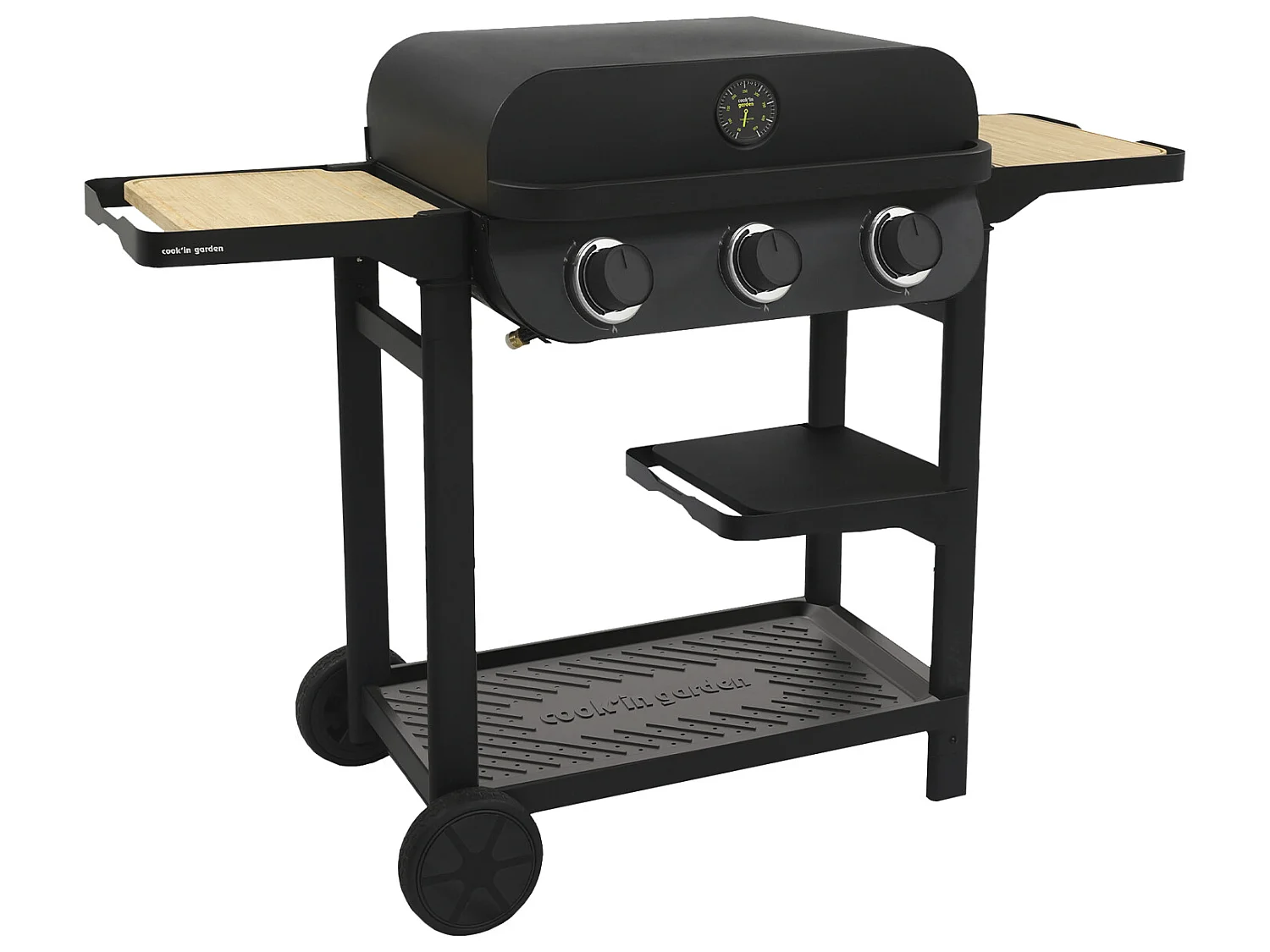 Gasbarbecue FLAVO 60 op wagen