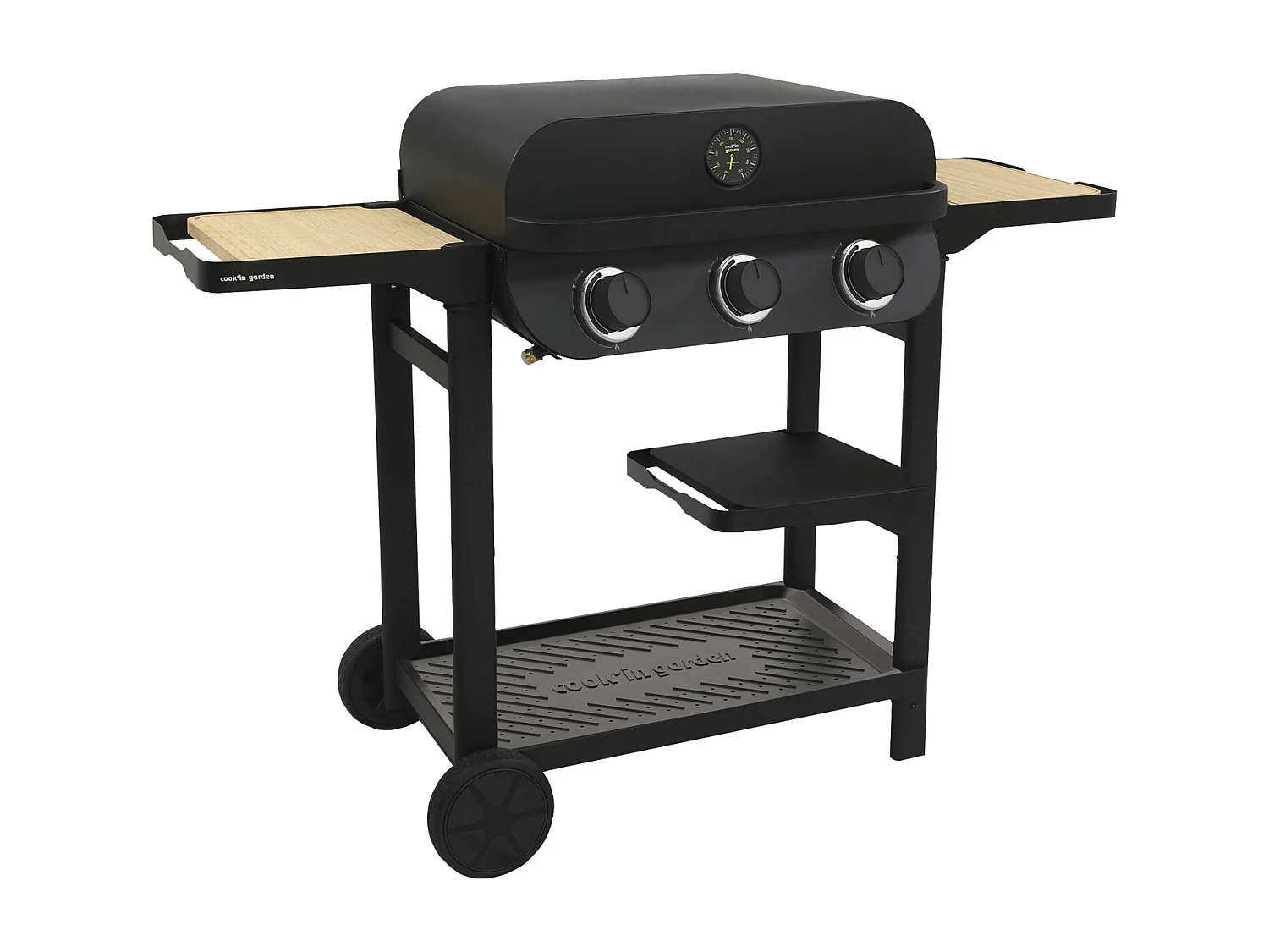 Gasbarbecue FLAVO 60 op wagen