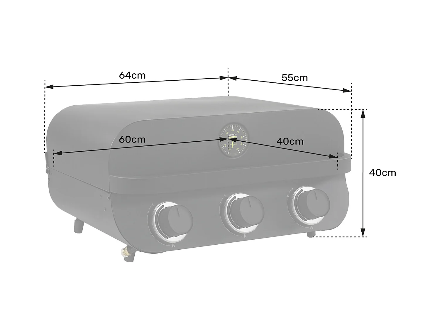FLAVO 60 gasbarbecue