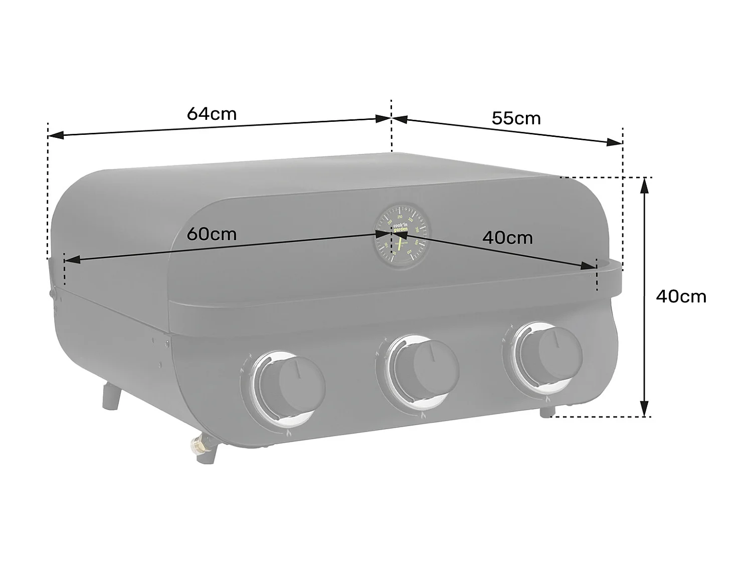 FLAVO 60 gasbarbecue