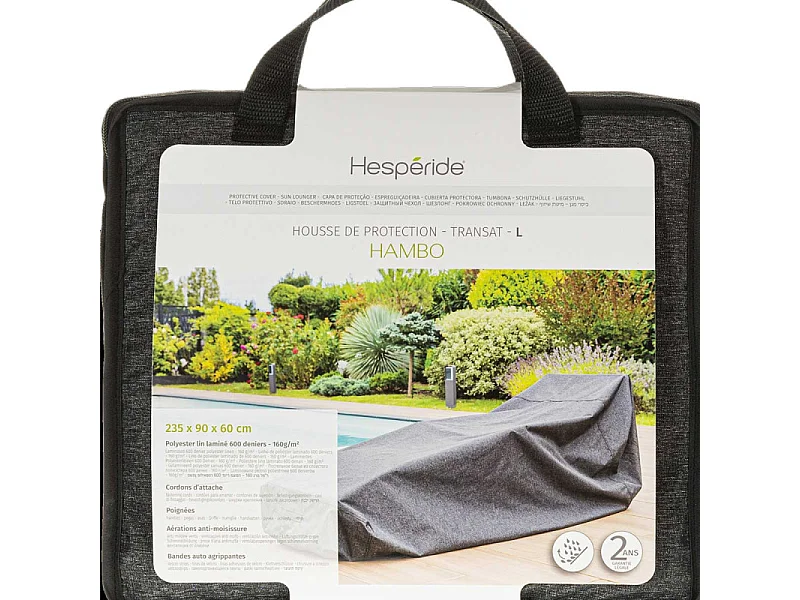 Housse de protection pour transat L Hambo Hespéride