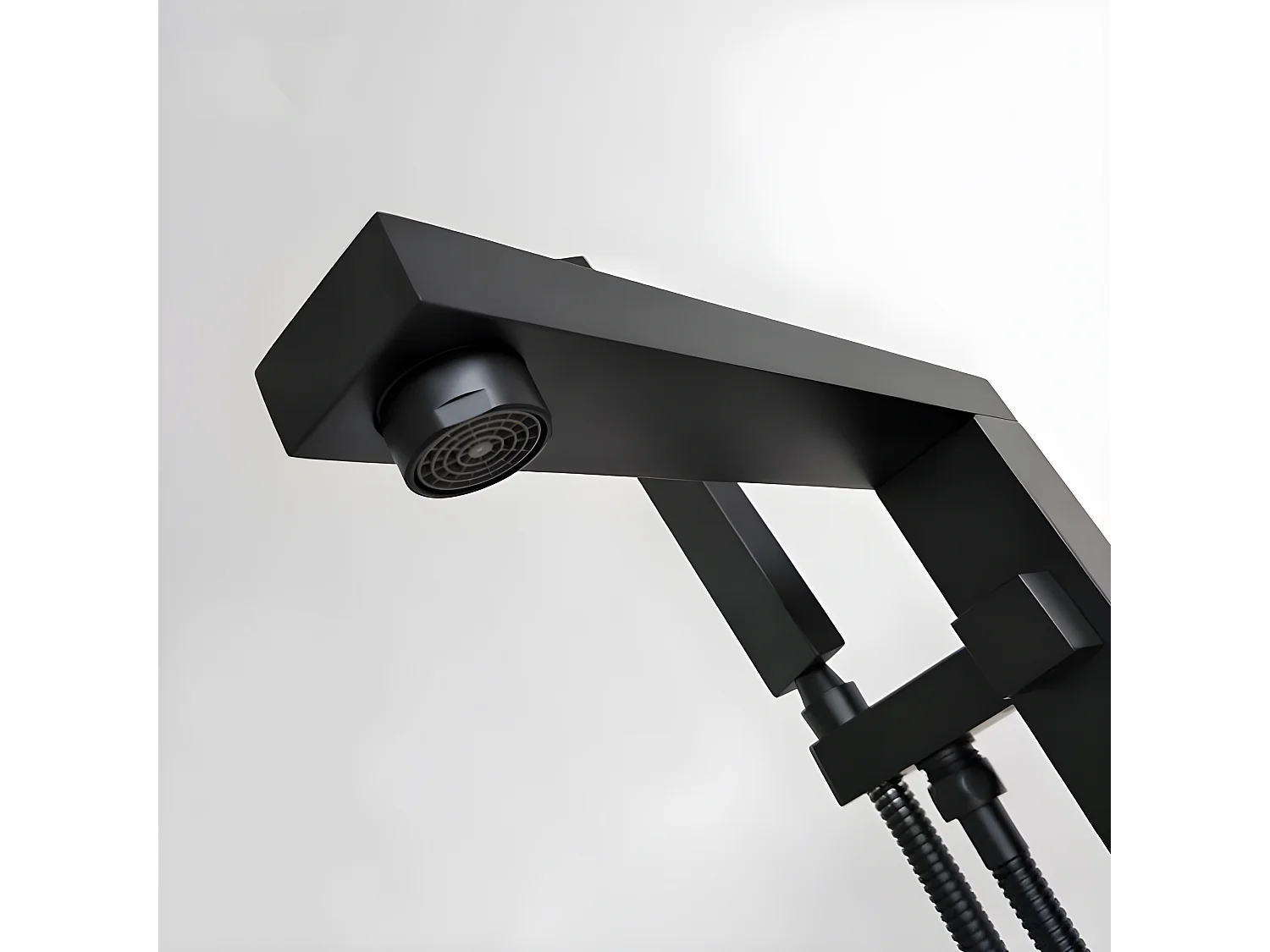 Mitigeur bain-douche monocolonne Noir - Sirius