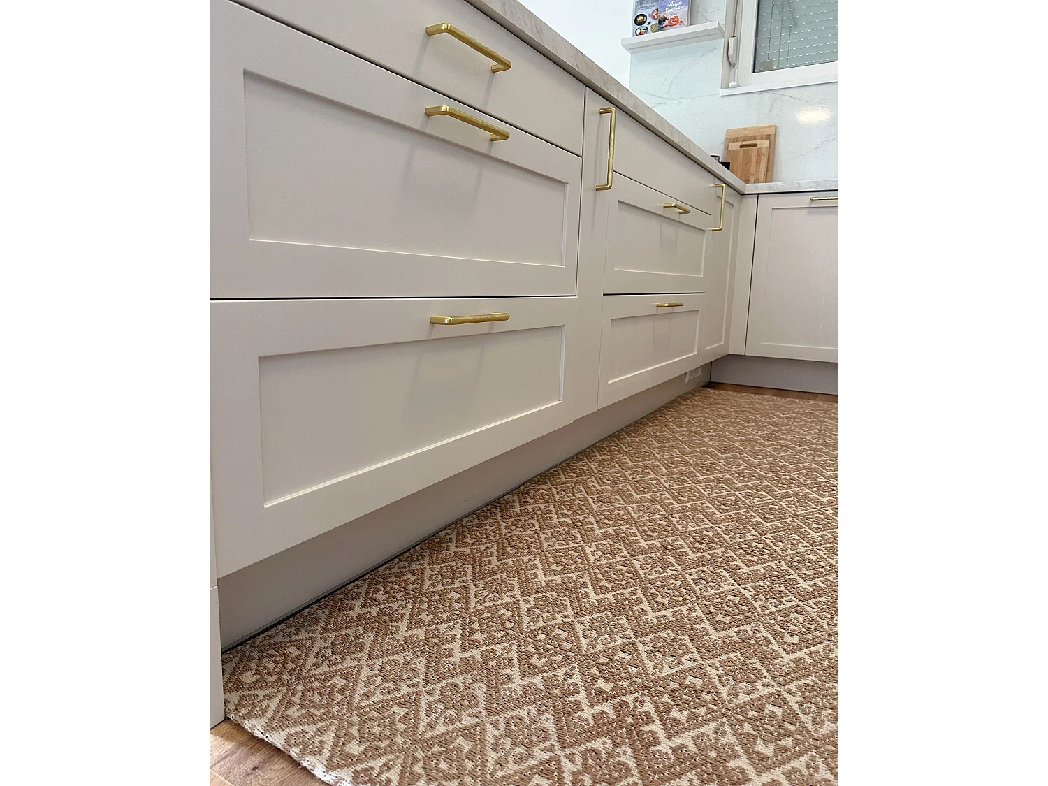 Tapis ATIMA 160 x 230 cm Jute Beige