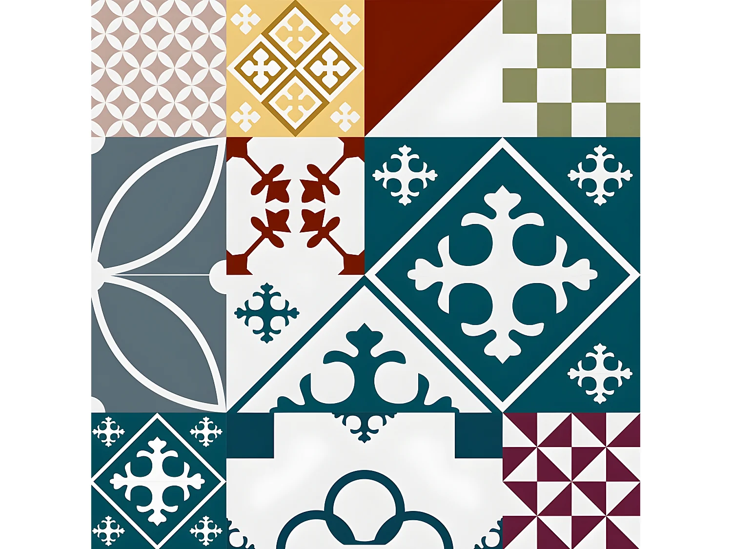 Fond de hotte ALU L 60xH 70cm - Ciment Style Colors - Aluminium composite