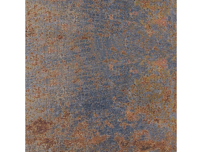 Fond de hotte adhésif en aluminium effet metal marron - 70x60 cm