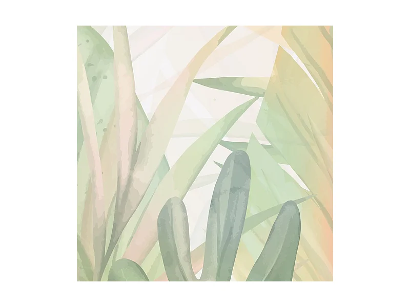 Papier peint panoramique - Cérès - Vert - intissé : 150g/m² - 7 lés : 336x270cm