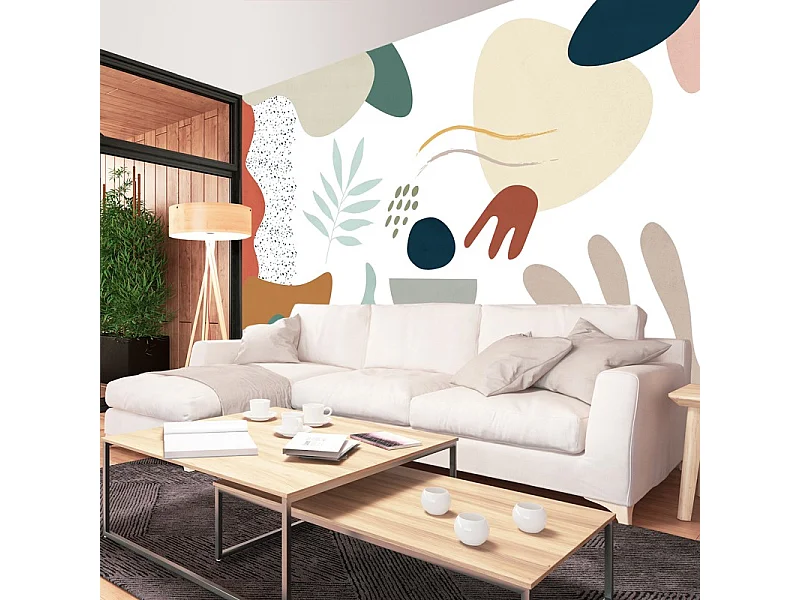 Papier peint panoramique - Artistic - Multicolore - intissé : 150g/m² - 9 lés : 432x270cm