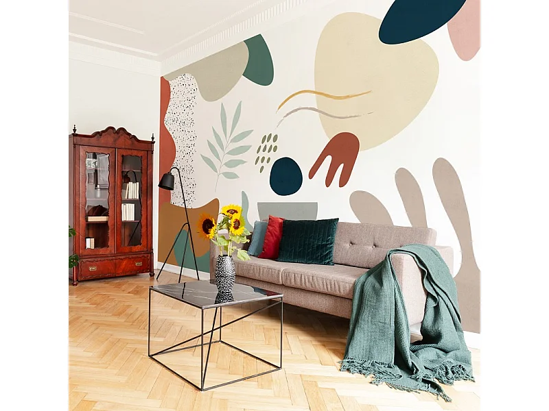 Papier peint panoramique - Artistic - Multicolore - intissé : 150g/m² - 9 lés : 432x270cm