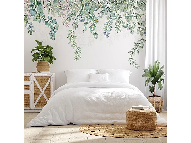 Papier peint panoramique - Poetic - Multicolore - intissé : 150g/m² - 7 lés : 336x270cm