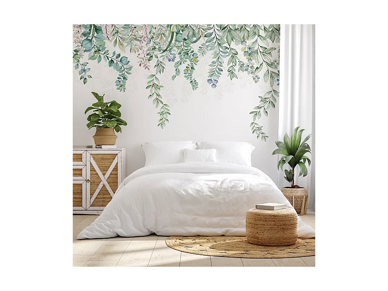 Papier peint panoramique - Poetic - Multicolore - intissé : 150g/m² - 7 lés : 336x270cm