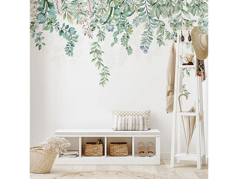 Papier peint panoramique - Poetic - Multicolore - intissé : 150g/m² - 7 lés : 336x270cm