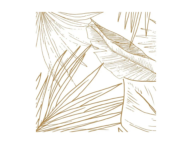 Papier peint panoramique - Lamnar - Marron - intissé : 150g/m² - 7 lés : 336x270cm