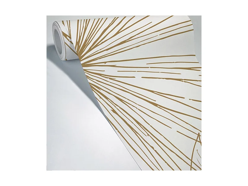 Papier peint panoramique - Lamnar - Marron - intissé : 150g/m² - 7 lés : 336x270cm