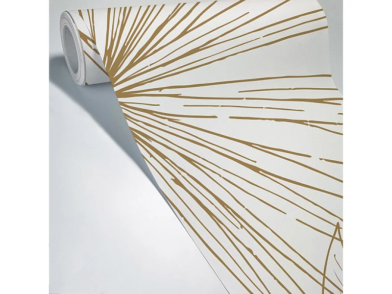 Papier peint panoramique - Lamnar - Marron - intissé : 150g/m² - 7 lés : 336x270cm