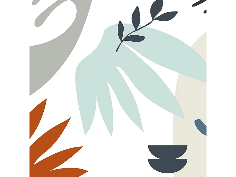 Papier peint panoramique - Face - Multicolore - intissé : 150g/m² - 9 lés : 432x270cm