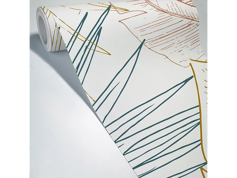 Papier peint panoramique - Lamnar - Multicolore - intissé : 150g/m² - 7 lés : 336x270cm