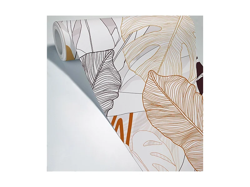 Papier peint panoramique - Bornéo - Multicolore - intissé : 150g/m² - 7 lés : 336x270cm