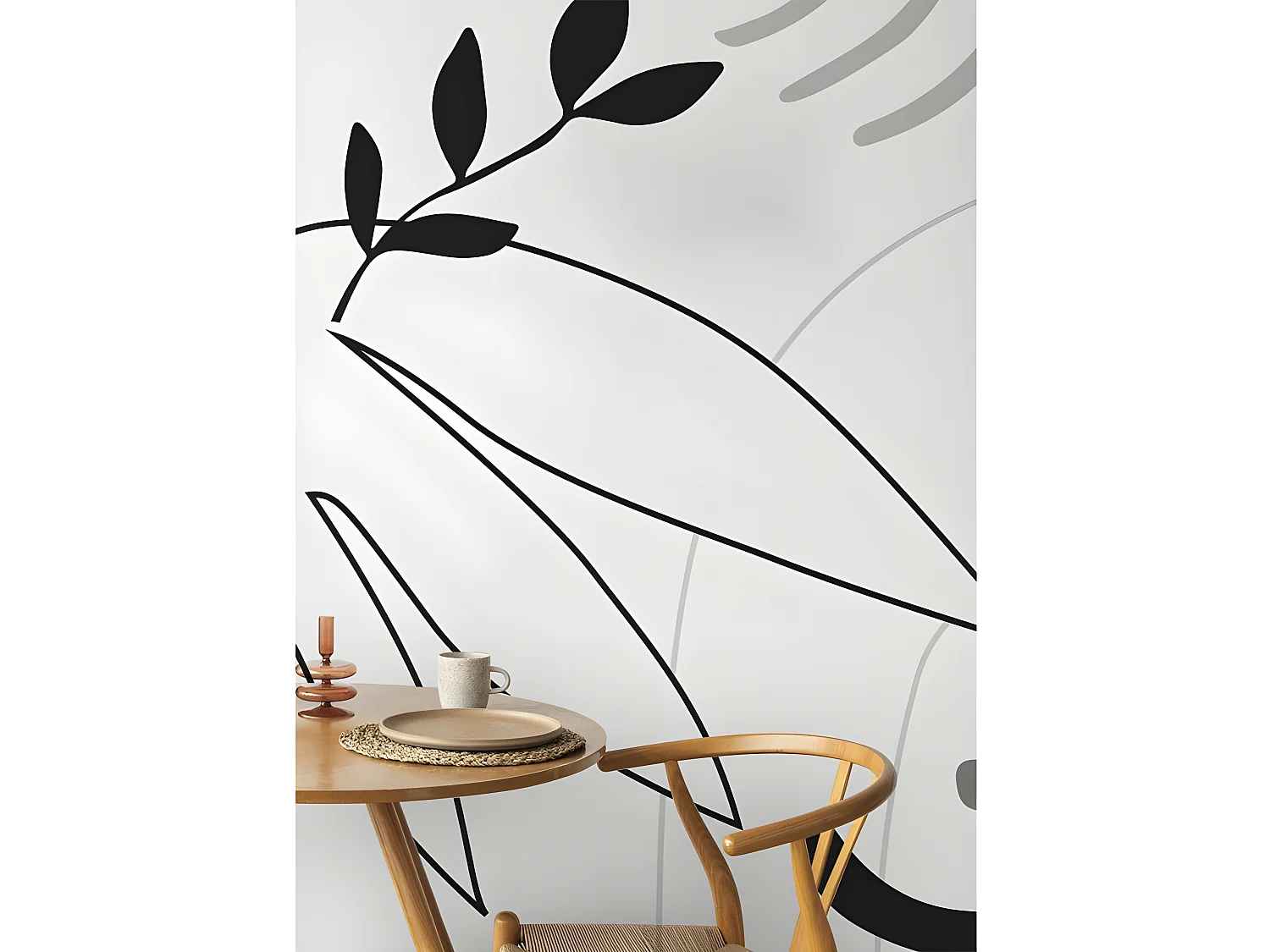 Papier Peint Panoramique L432xH270cm - Face Contour - Papier intissé 150gr/m2