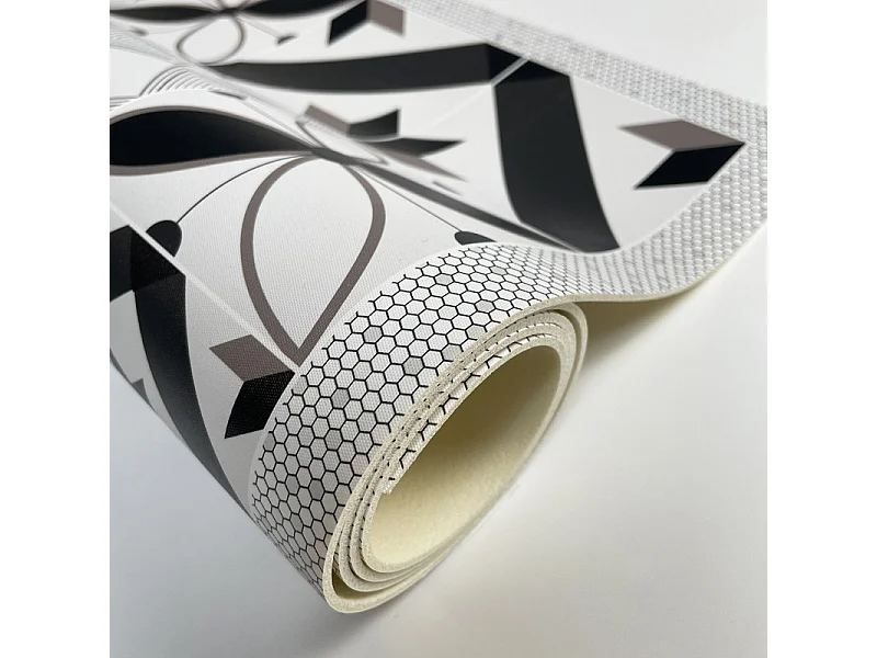 Tapis antidérapant - Naples - vinyle - int./ext. - Multicolore - 120x200cm