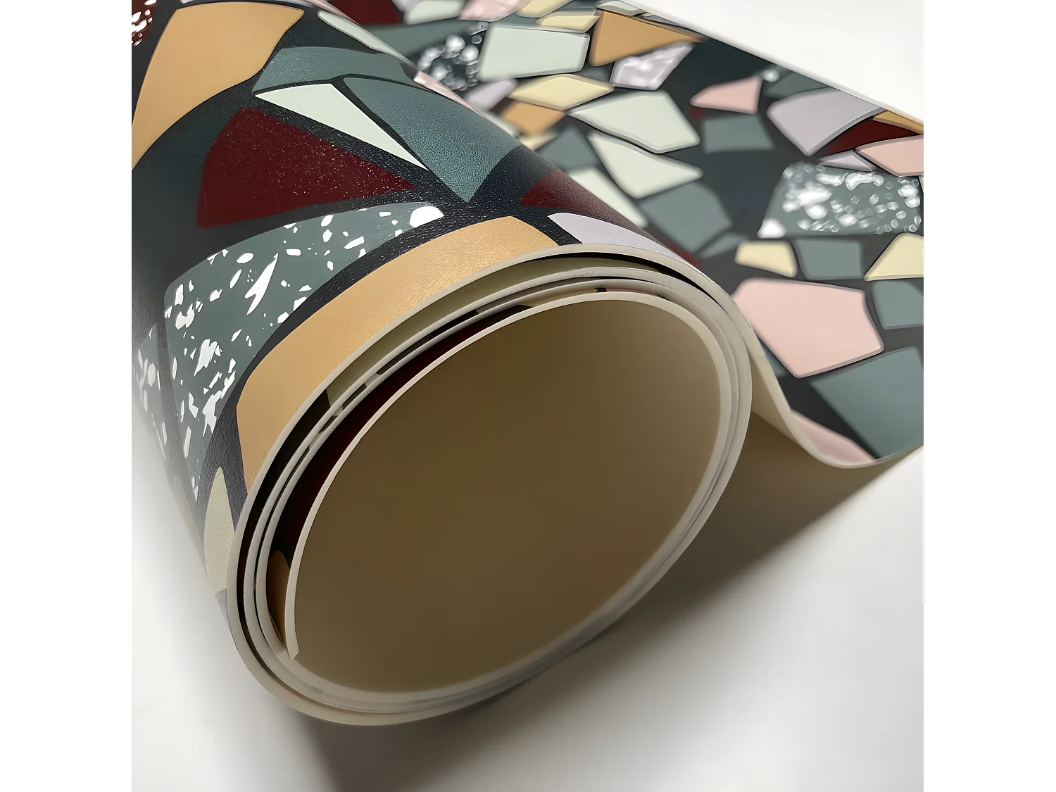 Tapis Vinyle Médium bis l 50xL200cm - Fragments - Vinyle