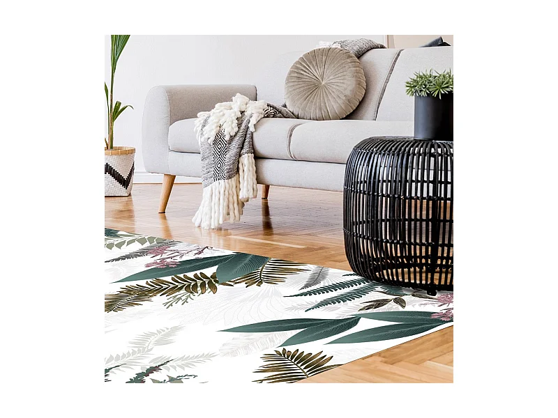 Tapis antidérapant - Sweet Jungle - vinyle - int./ext. - Multicolore - 50x200cm