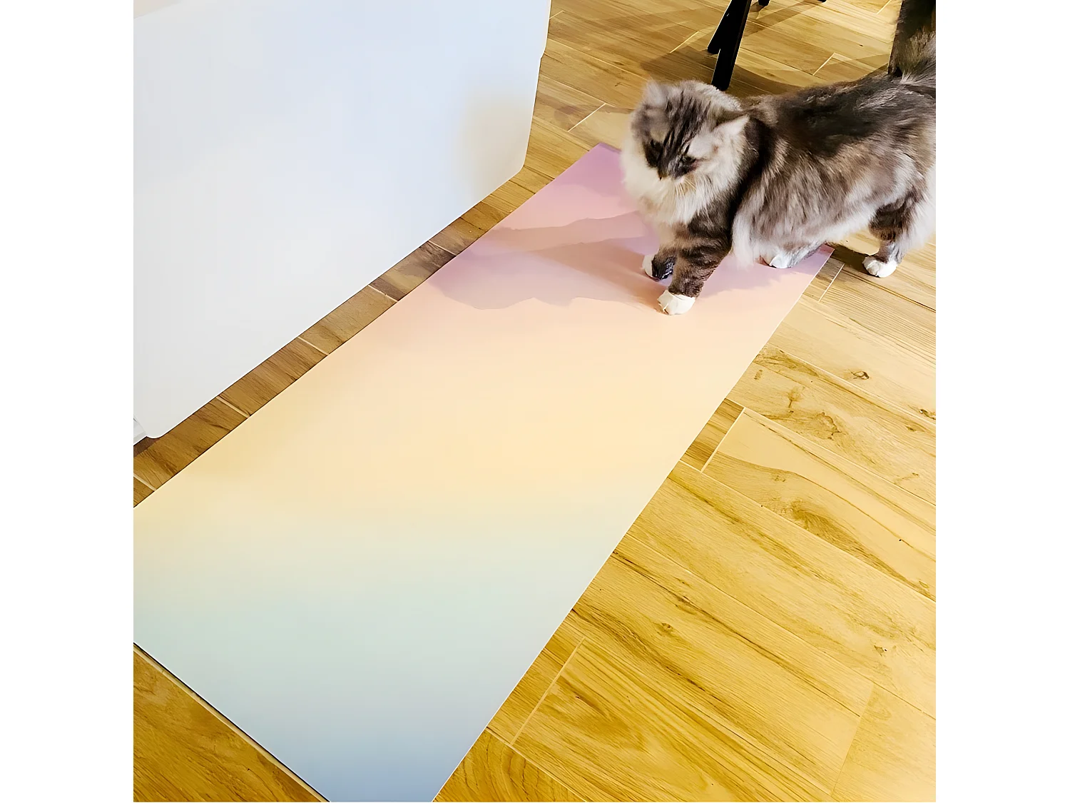 Tapis Vinyle Large l120xH200cm - Rainbow - Vinyle