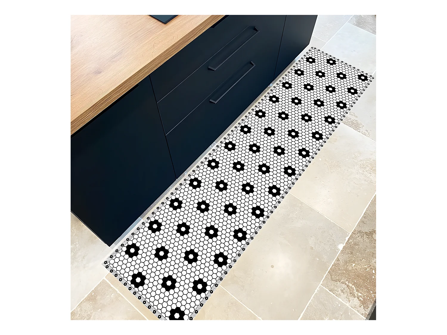 Tapis Vinyle Large l120xH200cm - BCBG - Vinyle