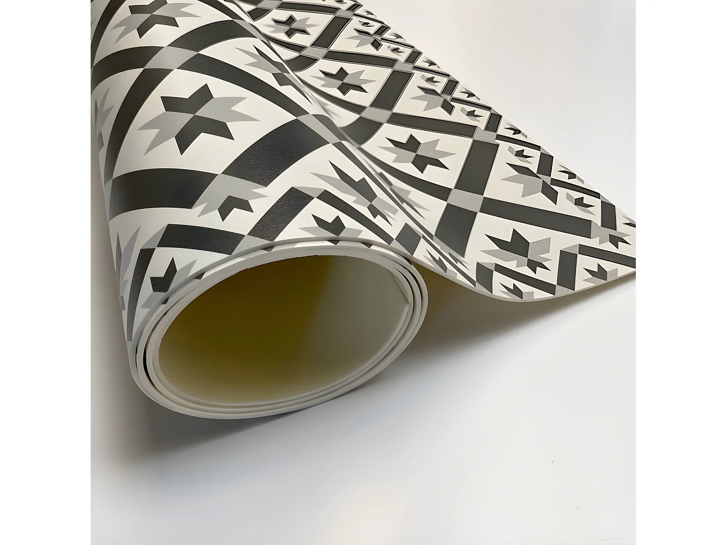 Tapis Vinyle Médium l 50xL120cm - Carreaux de ciment Louise - Vinyle