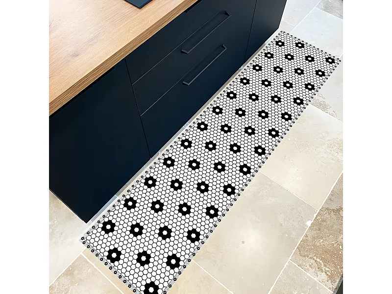 Tapis Vinyle Médium bis l 50xL200cm - BCBG - Vinyle