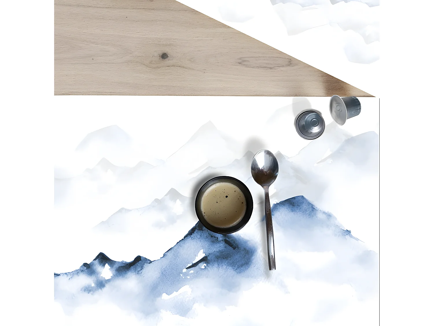 Lot de 4 sets de table L 40xl 30cm - Yukon - Vinyle