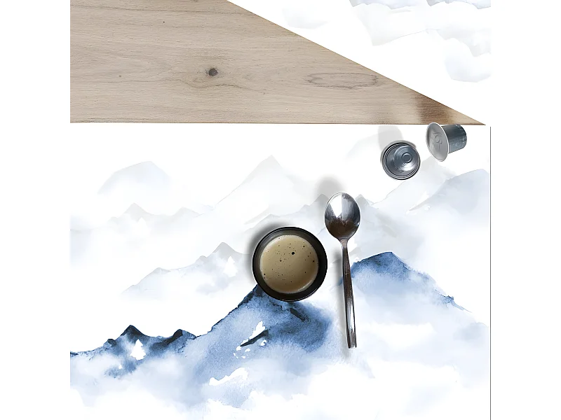 Lot de 4 sets de table L 40xl 30cm - Yukon - Vinyle