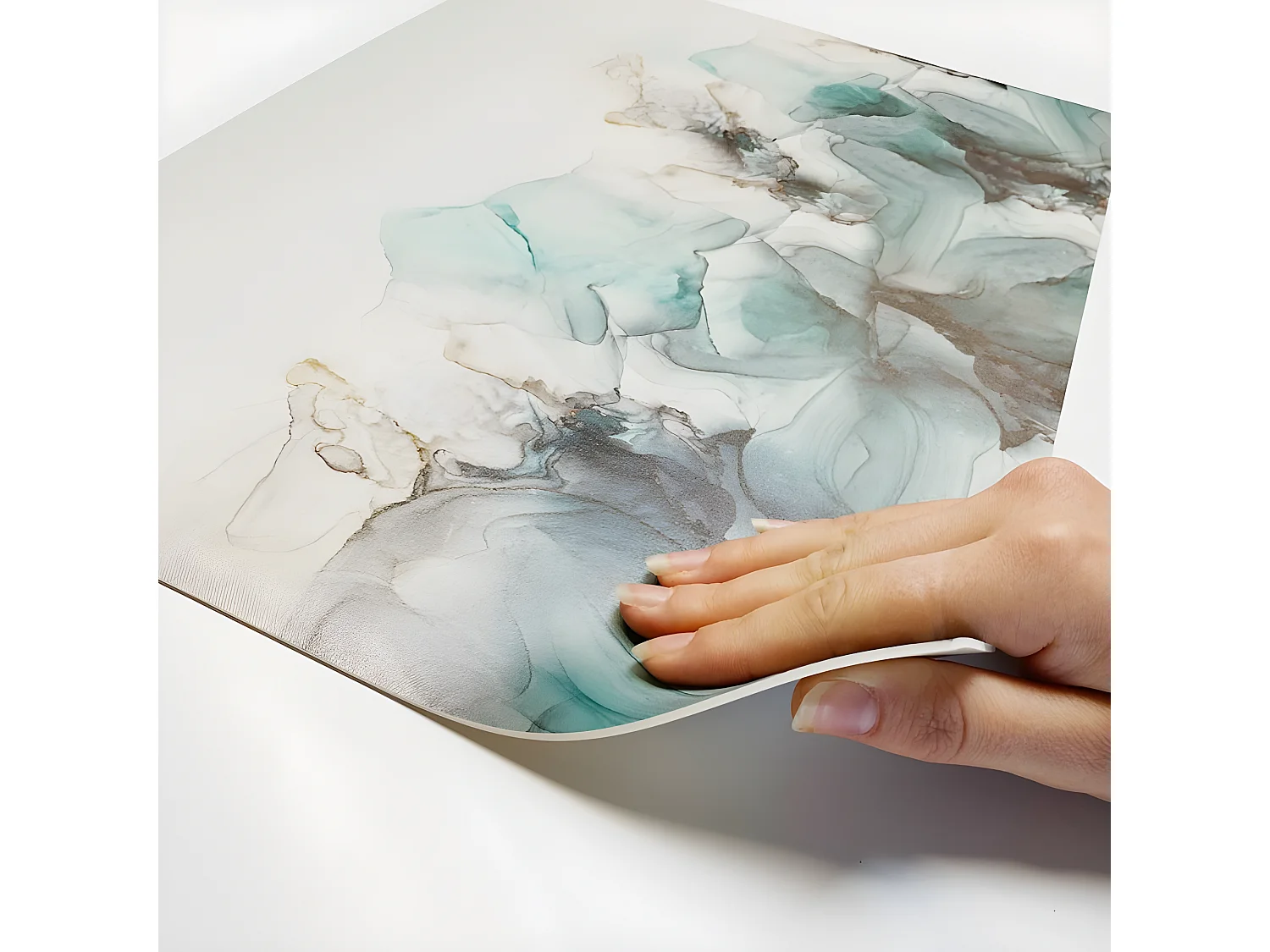 Lot de 4 sets de table L 40xl 30cm - Fluid-Art - Vinyle