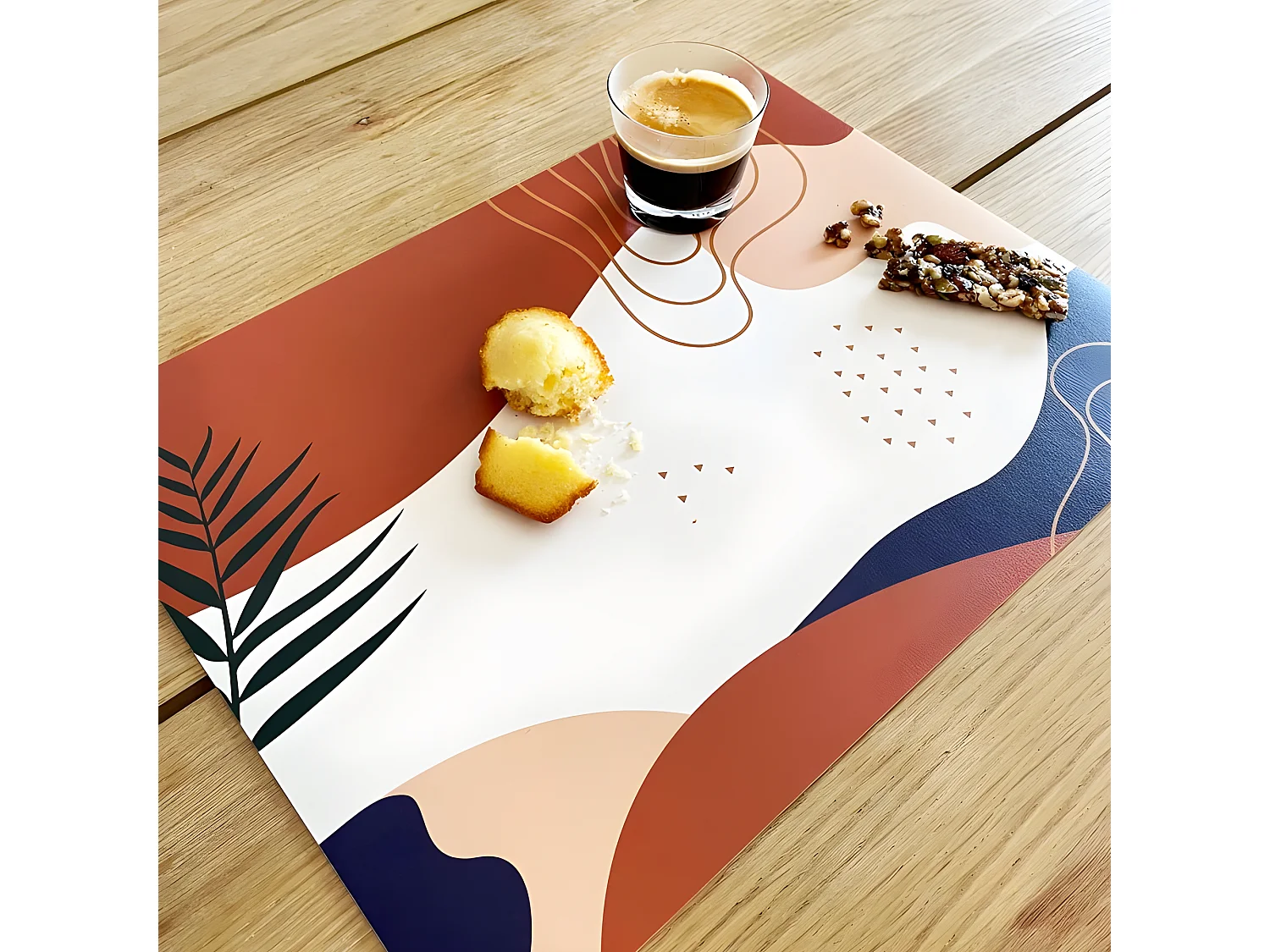 Lot de 4 sets de table L 40xl 30cm - Dune - Vinyle