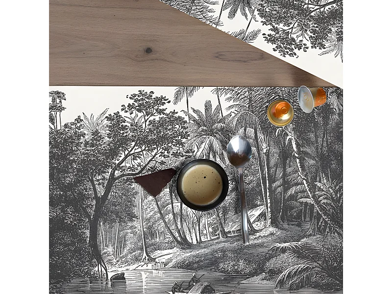 Lot de 4 sets de table L 40xl 30cm - Tambapanni - Vinyle