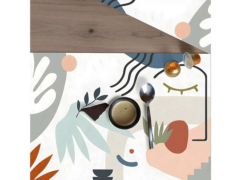 Lot de 4 sets de table L 40xl 30cm - Face - Vinyle