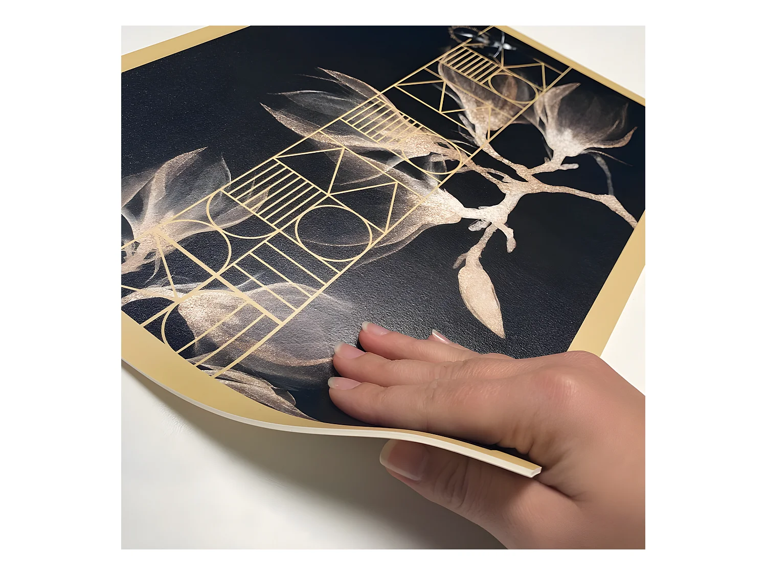 Lot de 4 sets de table L 40xl 30cm - Boho Chic - Vinyle