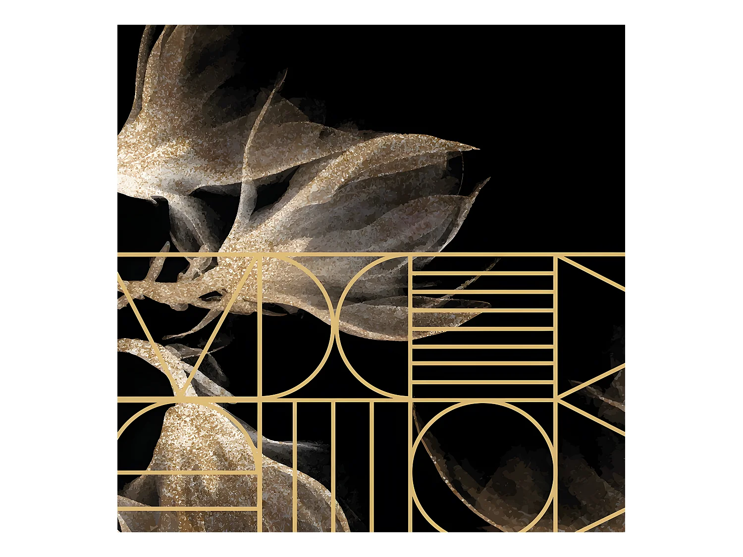 Lot de 4 sets de table L 40xl 30cm - Boho Chic - Vinyle