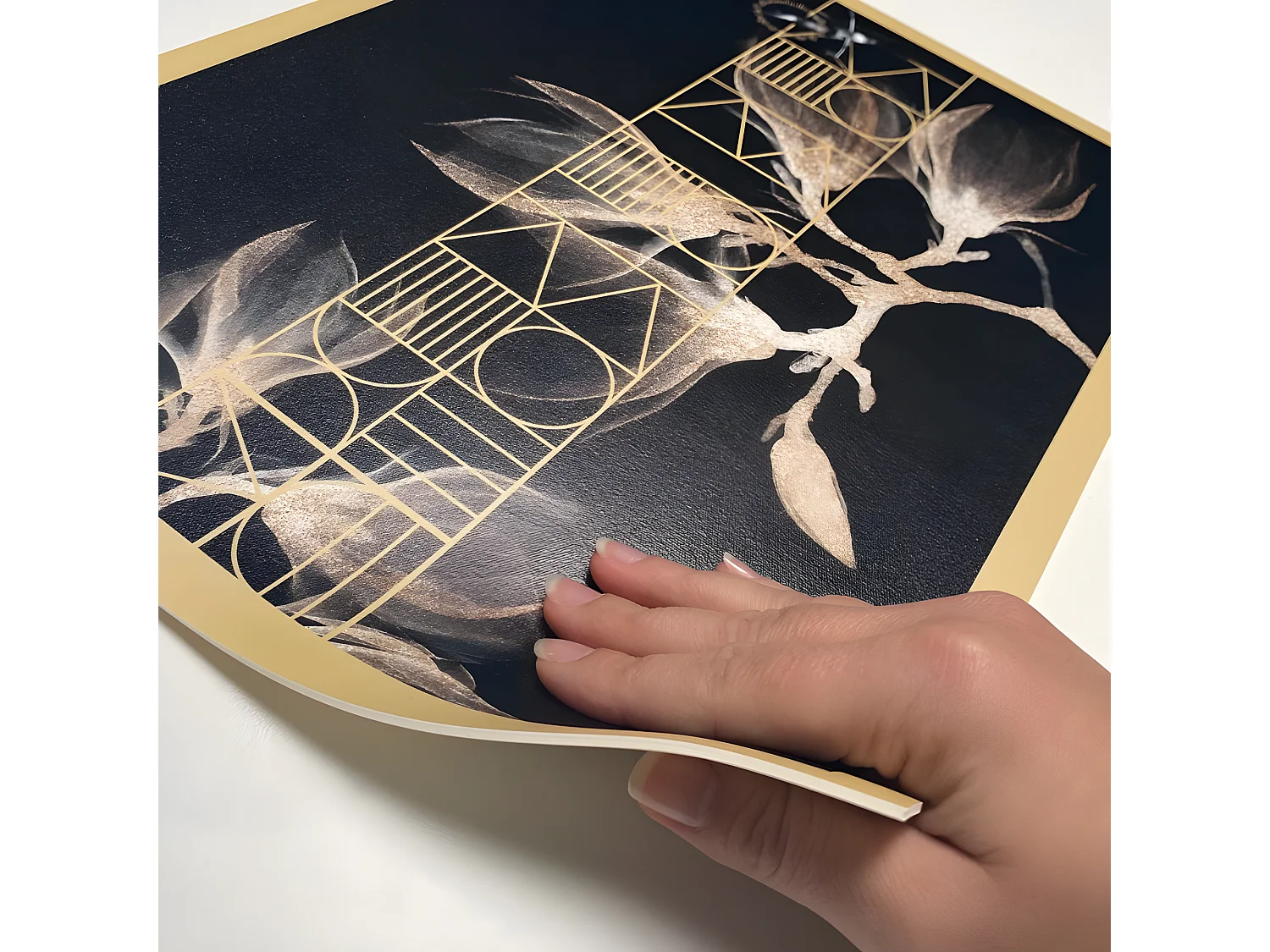 Lot de 4 sets de table L 40xl 30cm - Boho Chic - Vinyle